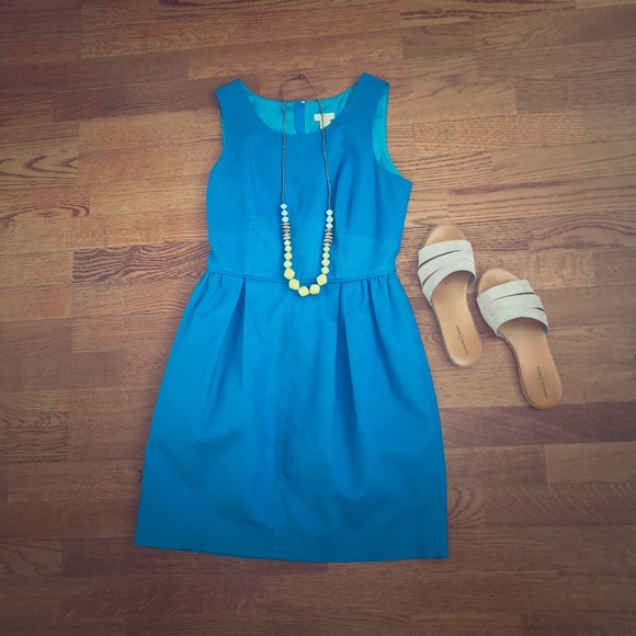 J. Crew Dresses & Skirts - J. Crew Allie Dress with Pockets in Blue